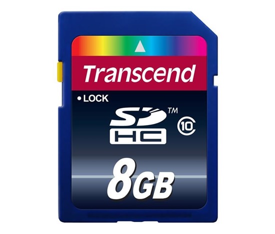 Karta TRANSCEND SDHC 8 GB Premium, trieda 10