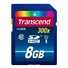 Karta TRANSCEND SDHC 8GB Premium, Class 10 UHS-I, 300X