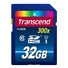 Karta TRANSCEND SDHC 32 GB Premium, trieda 10 UHS-I, 300X