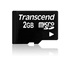 Karta TRANSCEND MicroSD 2 GB, bez adaptéra