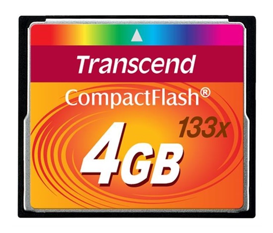 TRANSCEND Compact Flash 4GB (133x)