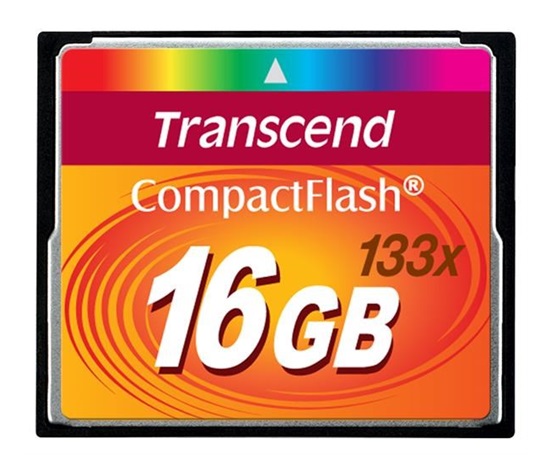 TRANSCEND Compact Flash 16 GB (133x)