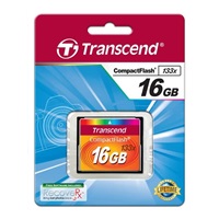 TRANSCEND Compact Flash 16 GB (133x)