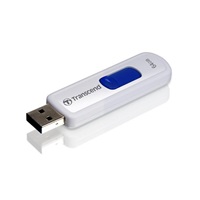 TRANSCEND Flash disk 64GB JetFlash®530, USB 2.0 (R:16/W:6 MB/s) biela/modrá kráľovská