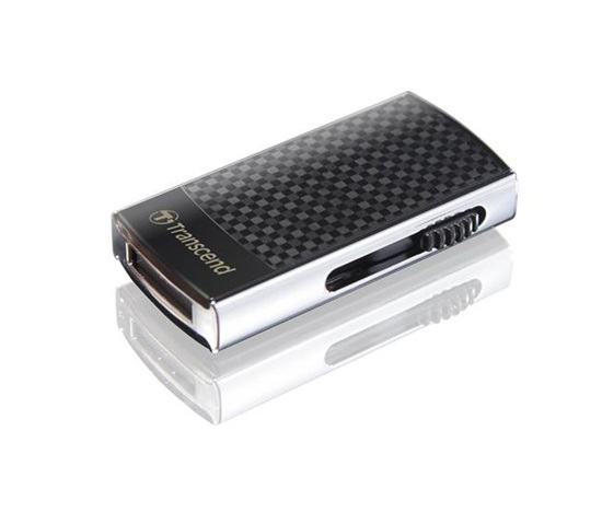 TRANSCEND Flash disk 8GB JetFlash®560, USB 2.0 (R:18/W:4 MB/s) čierna/strieborná