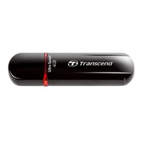 TRANSCEND Flash disk 4GB JetFlash®600, USB 2.0 (R:20/W:10 MB/s) čierna/červená