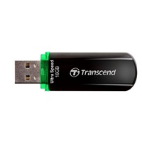 TRANSCEND Flash disk 16GB JetFlash®600, USB 2.0 (R:32/W:16 MB/s) čierna/zelená
