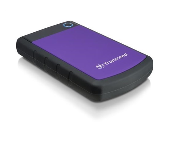 Externý pevný disk TRANSCEND 2,5" USB 3.1 StoreJet 25H3P, 1TB, fialová (odolná voči nárazom)