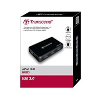 TRANSCEND HUB3K, USB 3.0 4-port HUB