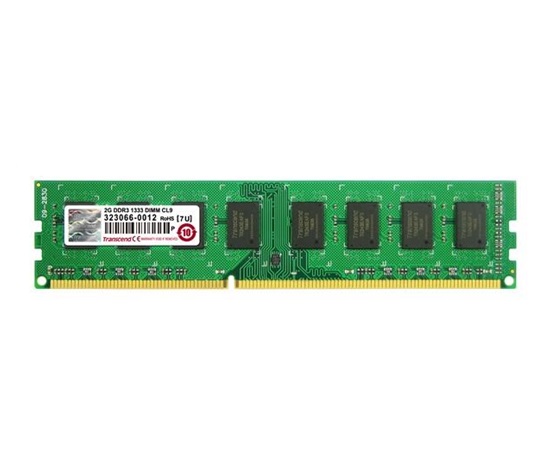 TRANSCEND JetRam™ DDR3 2GB 1333MHz DIMM, 128Mx8 CL9