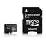 Karta TRANSCEND MicroSDHC 16GB Premium, Class 10 UHS-I 300x + adaptér