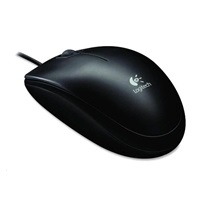 Myš Logitech B100, čierna