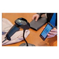 Čítačka čiarových kódov Motorola LI2208, KIT, čierna, USB kábel + stojan