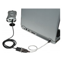 MANHATTAN Prevodník USB na sériový port (USB AM/DB9M, RS232), Polybag