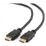 C-TECH HDMI kábel 0,5 m (v1.4, 3D, pozlátené kontakty, tienené)