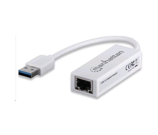 MANHATTAN USB 3.0 Gigabitový ethernetový adaptér (LAN, RJ45)