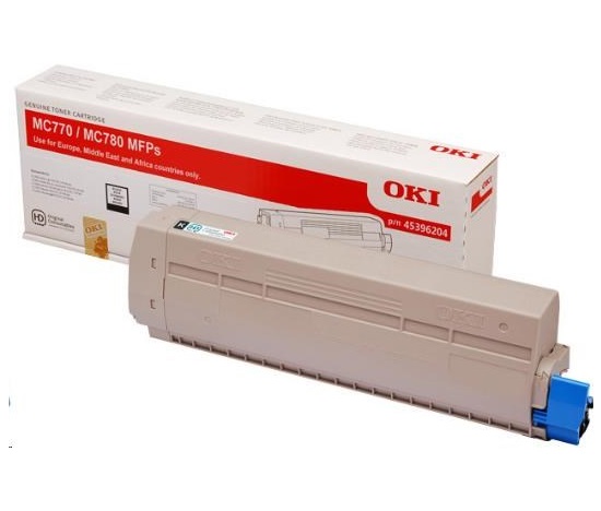 Čierny toner OKI pre MC770/780 (15 000 strán)