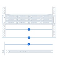 Synology RKM114 pevné ližiny pro RackStation