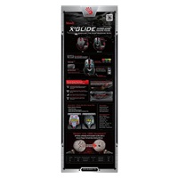 A4tech BLOODY V8 herná myš, až 3200DPI, technológia V-Track, 160KB pamäť, USB, CORE 2, kovové podložky