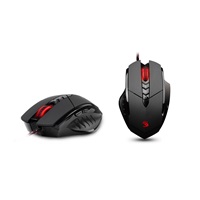 A4tech BLOODY V7 herná myš, až 3200DPI, technológia V-Track, 160KB pamäť, USB, CORE 3, kovové podložky