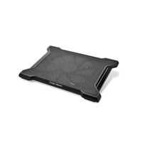 Chladiaci stojan Cooler Master X Slim II pre notebook do 15.6", 20 cm, čierna