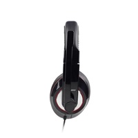 GEMBIRD sluchátka s mikrofonem MHS-U-001 Gaming, černá, USB
