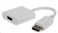 GEMBIRD DisplayPort na HDMI (M/F) biely