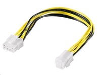 PREMIUMCORD Redukcia napájacieho zdroja na P4 4pin/Male 8 pin/Female