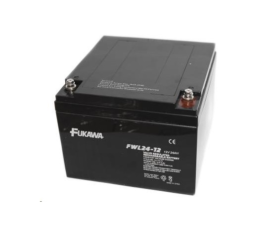 Batéria - FUKAWA FWL 24-12 (12V/24 Ah - M5), životnosť 10 rokov