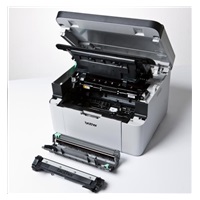 Multifunkčný laserový prístroj BROTHER DCP-1510E - A4, skenovanie A4, 20 str./min., 16 MB, 600x600kopírovanie, GDI, USB, biely