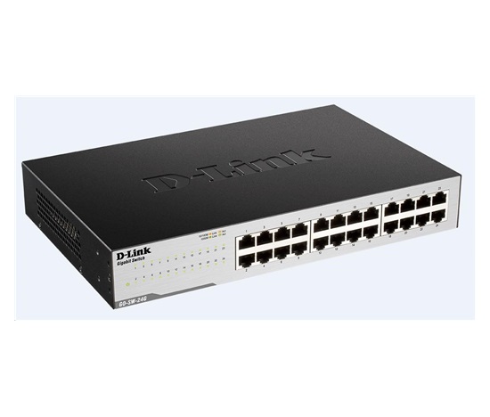 D-Link GO-SW-24G 24-portový GIGABIT EASY DESKTOP SWITCH