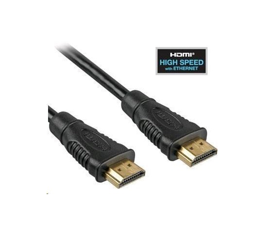 PREMIUMCORD HDMI kábel 5 m High Speed + Ethernet (v1.4), pozlátené konektory