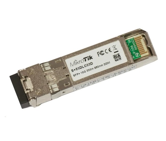 Mikrotik SFP+ (miniGBIC) modul S+85DLC03D, MM, 300m, 10G