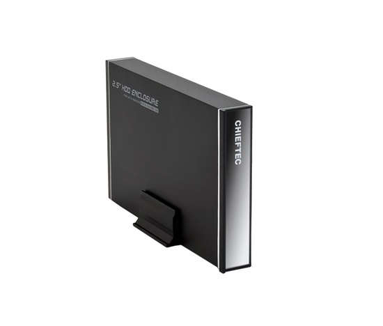 Externý rám CHIEFTEC pre 2,5" SATA HDD (max. 14.5 mm), USB3.0, hliník