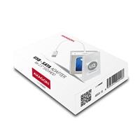 AXAGON ADSA-1S, USB 2.0 - SATA HDD/SSD adaptér vrátane. 2.5" puzdrá