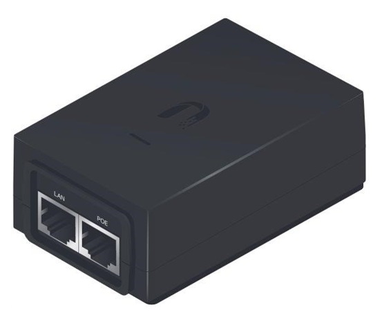 UBNT POE-48-24W-G [Gigabitový PoE adaptér, 48V/0,5A (24W), vrátane. napájací kábel]