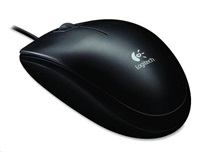 BAZAR - rozbalený produkt - Logitech myš B100 Optical Mouse Black, USB, černá