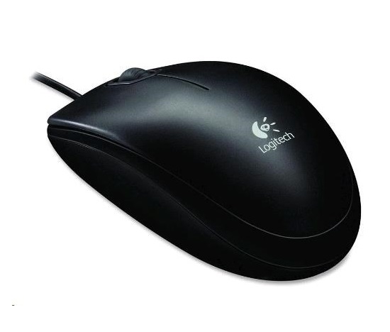 BAZAR - rozbalený produkt - Logitech myš B100 Optical Mouse Black, USB, černá