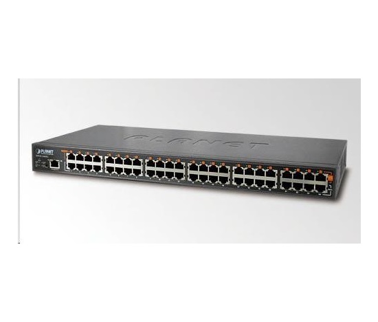 Planet HPOE-2400G v2, PoE injektor IEEE 802.3at, 24xGE, PoE do 720 W