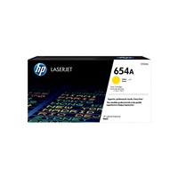 HP 654A Yellow LJ Toner Cart, CF332A (15,000 pages)