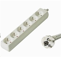 PREMIUMCORD Predlžovací kábel 230V 2m 6 zásuviek