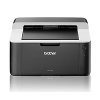 Čiernobiela laserová tlačiareň BROTHER HL-1112E - A4, 20 str./min, 600x600, 1MB, GDI, USB 2.0, čierna