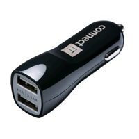 Univerzálna nabíjačka do auta CONNECT IT USB PREMIUM (2x USB 3,1A a 1A., adaptér do auta CL)