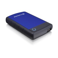 Externý pevný disk TRANSCEND 2,5" USB 3.1 StoreJet 25H3B, 1 TB, modrý (odolný voči nárazom)