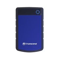 Externý pevný disk TRANSCEND 2,5" USB 3.1 StoreJet 25H3B, 1 TB, modrý (odolný voči nárazom)