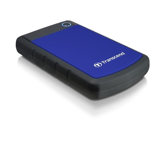 Externý pevný disk TRANSCEND 2,5" USB 3.1 StoreJet 25H3B, 2 TB, modrý (odolný voči nárazom)