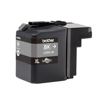 Atrament BROTHER LC-529XLBK čierny (ISO / IEC 24711) - DCP-J100 / DCP-J105 / MFC-J200 cca 2400