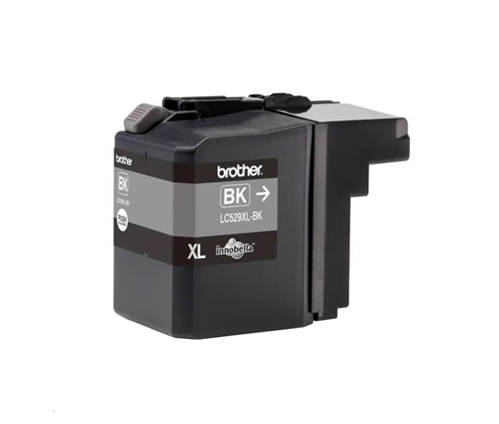 Atrament BROTHER LC-529XLBK čierny (ISO / IEC 24711) - DCP-J100 / DCP-J105 / MFC-J200 cca 2400