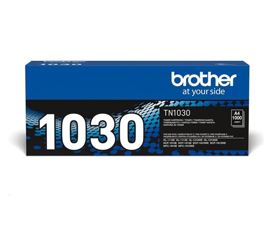 Toner BROTHER TN-1030 (HL-11xx, DCP-15xx, cca. A4) - pre DCP-1510E / HL-1110E / MFC-1810E / MFC-1910WE