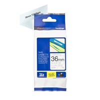 BROTHER TZE161 - TZ kazeta 36 mm široká, laminovaná TZE-161, priesvitné/čierne písmo